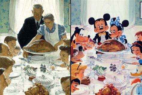 Fun Facts About Norman Rockwell's Thanksgiving Painting