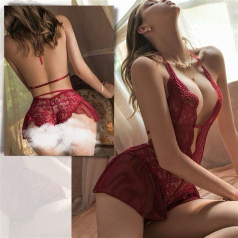 Jual Kode F LP214 Sexy Lingerie Bodysuit Open Crotch Sexy Baju Dinas Malam Shopee Indonesia