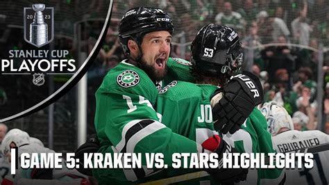 Seattle Kraken Vs Dallas Stars Second Round Gm 5 Full Game