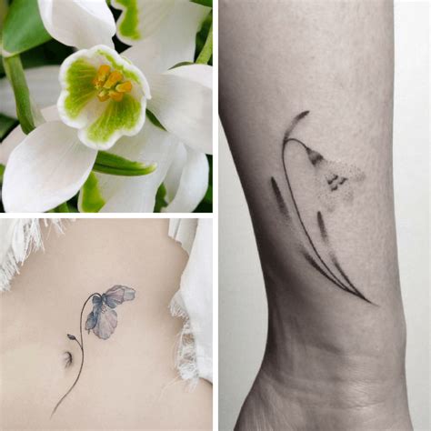 Snowdrop Flower Tattoo | Best Flower Site