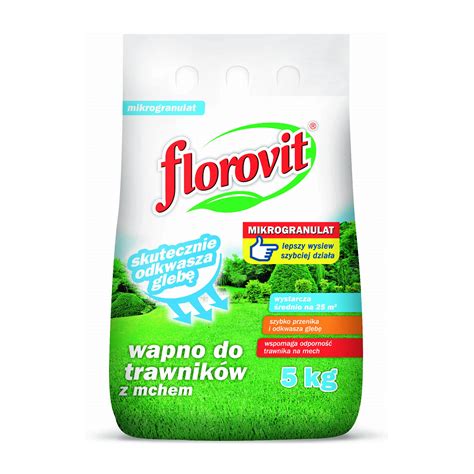 Wapno Do Trawnika Z Mchem 5kg FLOROVIT