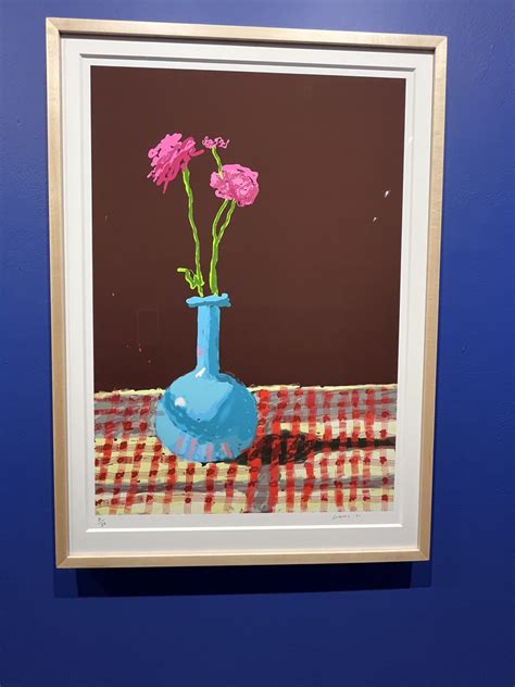 David Hockney 20 Flowers And Some Bigger Pictures London Flickr