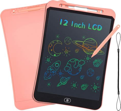 Sarsumir Tablette D Criture Lcd Color Pouces Tablette Graphique De