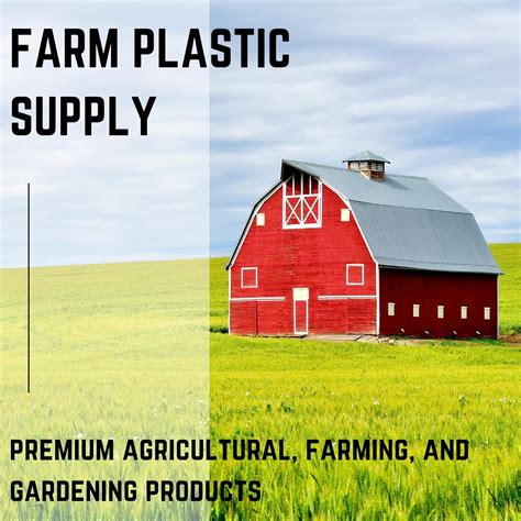 Farm Plastic Supply L Mina De Vinilo Transparente Mil