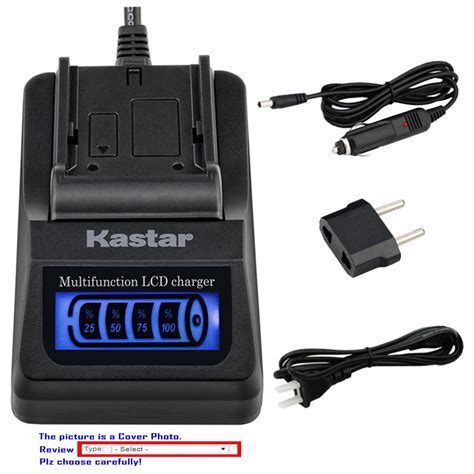 Kastar Battery Lcd Quick Charger For Bn Vf Jvc Gr D Us Gr D Us