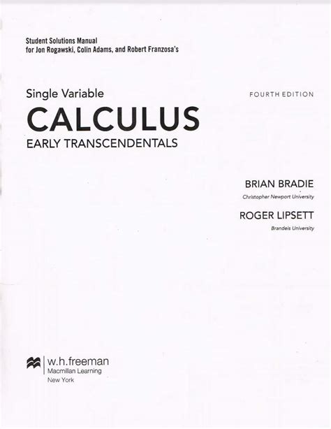 Thomas Calculus Early Transcendentals 14th Edition The Buki