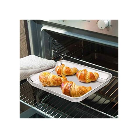 Buy Teamfar Toaster Oven Pan With Rack Set Pans Racks X