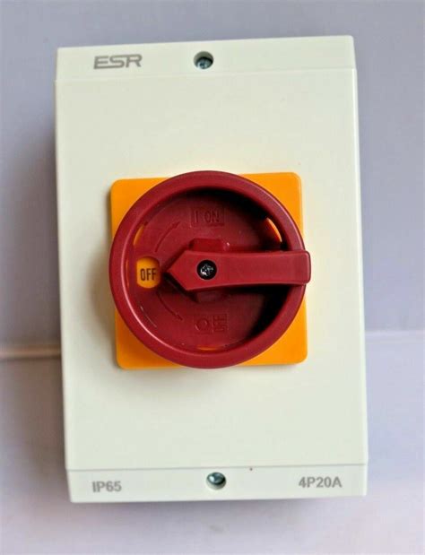 Rotary Isolator Pole A A A A A Weather Proof