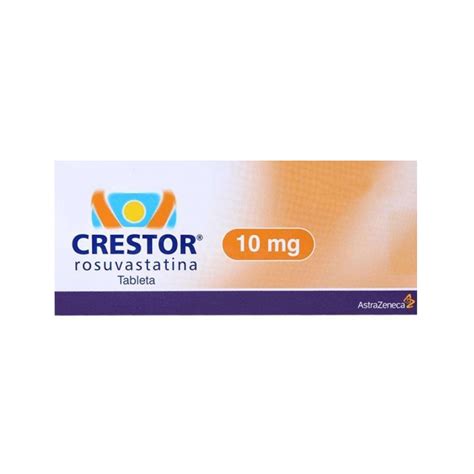 CRESTOR 10 MG POR TABLETA