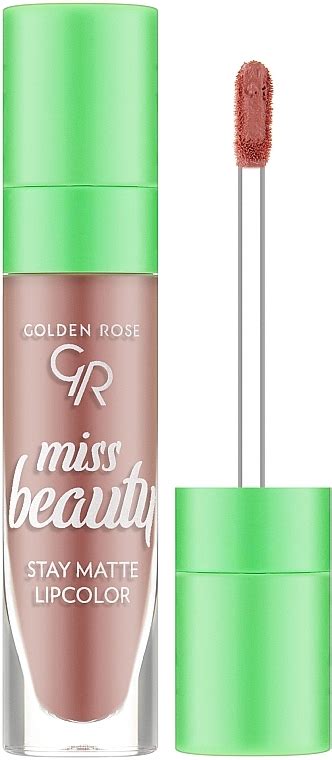 Makeupstore co il שפתון מאט נוזלי Golden Rose Miss Beauty Stay