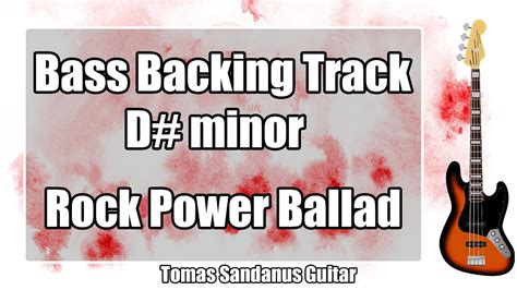 Bass Backing Track D Minor Dm D Sharp Hard Rock Metal Power