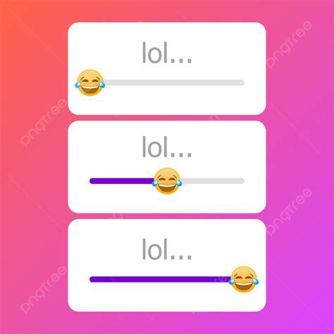Social Network Vote Scale Lol Smile Vector Illustration Media Network