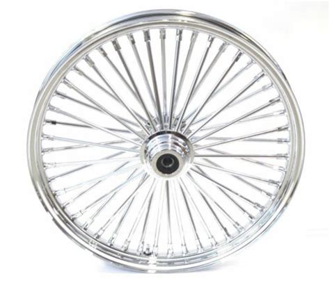 Chrome X Fat King Spoke Front Wheel Rim Harley Touring