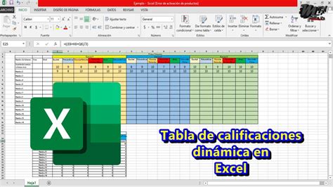 Tabla De Excel Para Calcular Calificaciones Archivo En Excel Para Sexiezpix Web Porn