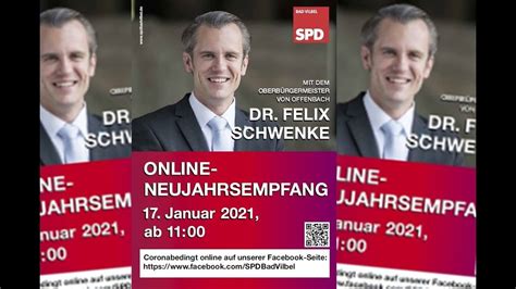 Spd Online Neujahrsempfang Mit Offenbachs Oberb Rgermeister Dr Felix