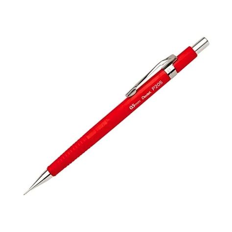 LAPISEIRA 0 5MM P205 VERMELHO VIVO BLISTER PENTEL Queiroz