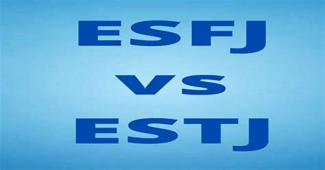 esfj  estj pesonality guru