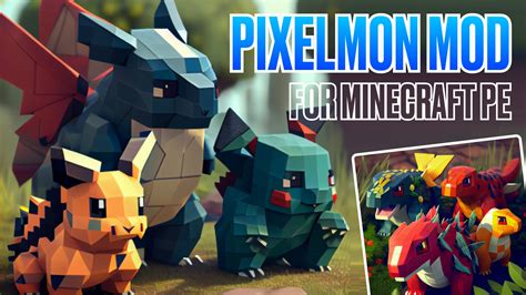 Pixelmon Mod for Minecraft PE APK for Android Download