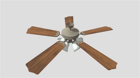 Ceiling Fan 02 Buy Royalty Free 3D Model By Aaanimators 19c4f71