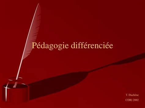 PPT PÃdagogie diffÃrenciÃe PowerPoint Presentation free download