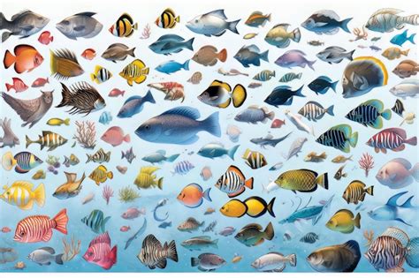 Premium Ai Image Tropical Fish Diversity Sea Animal Photography