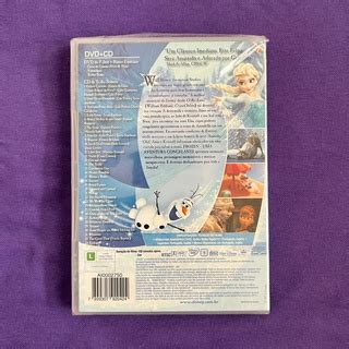 Dvd Cd Frozen Uma Aventura Congelante Original Reembalado