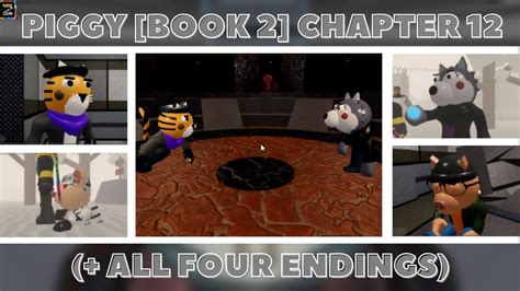 Piggy Book Chapter All Endings Roblox Piggy Zachplays