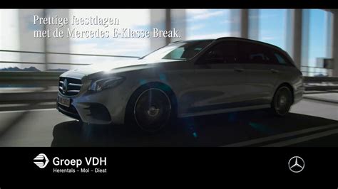 Prettige Feestdagen Met De Mercedes E Klasse Break Youtube