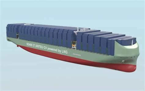 Cssc Unveils World S Biggest Teu Containership Port Technology