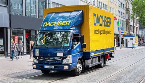 Dachser Auch in München Emission Free Delivery Österreichische