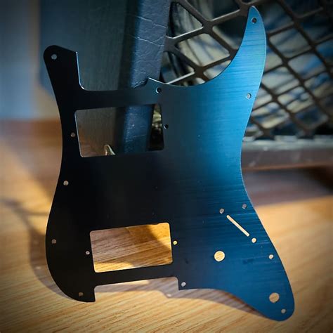 Metal Holes Hh Strat Guitar Pickguard For Fd Stratocaster Reverb