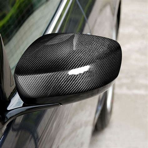 Fit For Infiniti G Pair Carbon Fiber Rearview Side Mirror