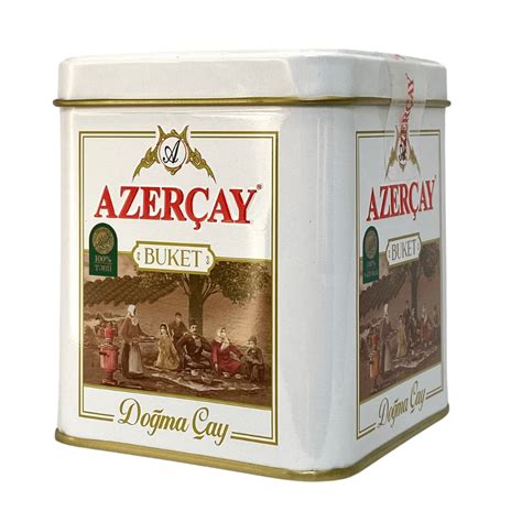 Herbata Azercay Buket Traditional 100g w puszce czarna liściasta z