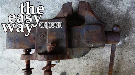 Rusty Old Vise Restoration Youtube