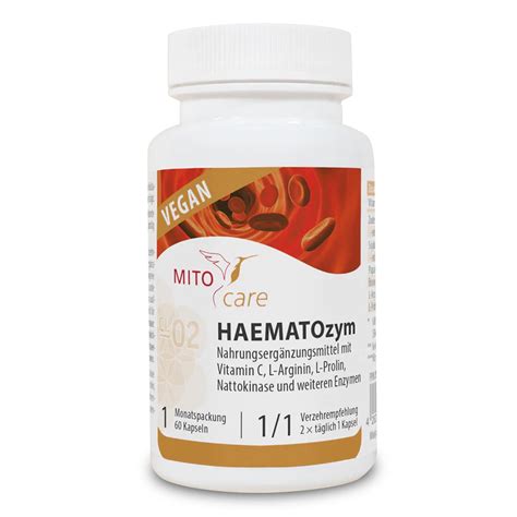 HAEMATOzym Von MITOcare 60 Kapseln