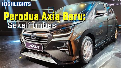 Highlights 2023 Perodua Axia TopGear Malaysia YouTube