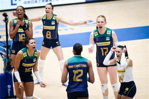 VNL Brasil joga bem e vence Holanda em sets diretos Melhor do Vôlei