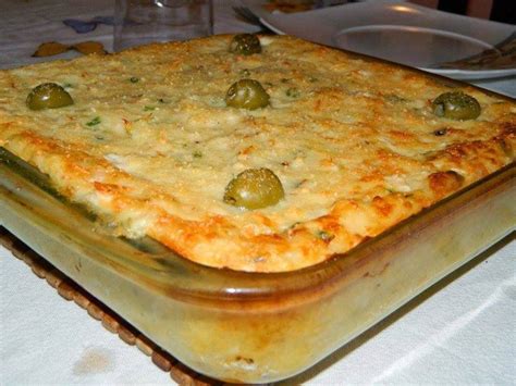 Torta De Bacalhau Gratinado Batata Receita Maravilhosa