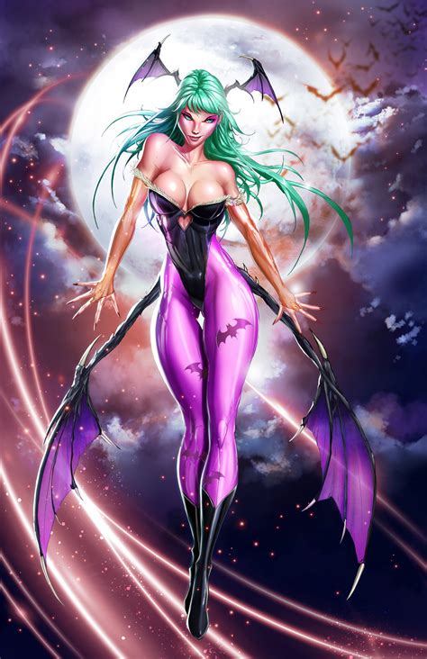 Darkstalkers #1 20th Anniversary Morrigan – Sapphire Skull Comics