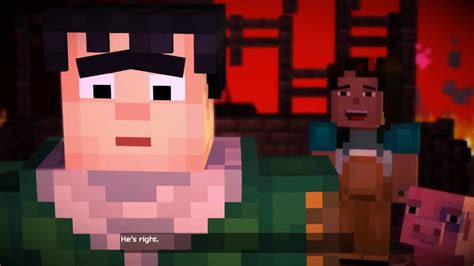 MINECRAFT STORY MODE EPISODE 1 PART 10 YouTube