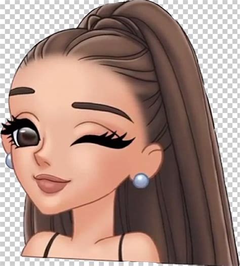 Ariana Grande Singer Moonlight Drawing PNG, Clipart, Animation, Ariana Grande, Black Hair, Break ...