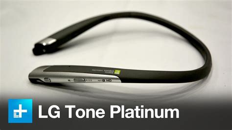 Lg Tone Platinum Bluetooth Headphones Hands On Youtube