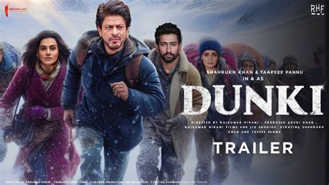 Dunki Full Movie Shah Rukh Khan Taapsee Boman Irani Rajkumar Hirani