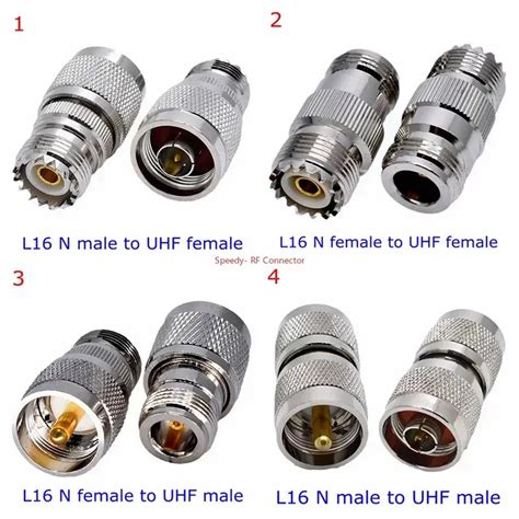 1Pcs UHF SO239 PL259 SO 239 PL 259 Male Female To N Type Male Female