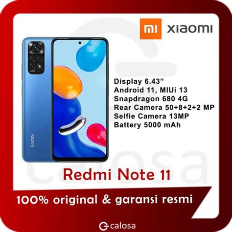 Jual Xiaomi Redmi Note Gb Gb Gb Gb Resmi Tam Segel No