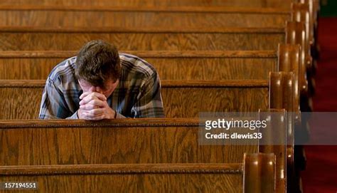 Man Sitting In Church Photos And Premium High Res Pictures Getty Images