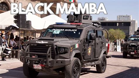 Impresionante Fuerza Civil presenta mas de 30 vehículos Black Mamba