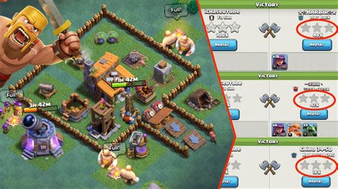 Clash Of Clans Best Builder Hall Level 3 Base Could You Star It Youtube