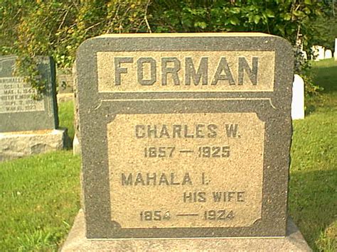 Charles Waitman Forman Find A Grave Memorial