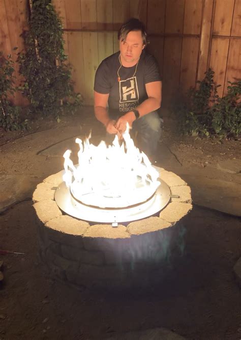 diy propane fire pit